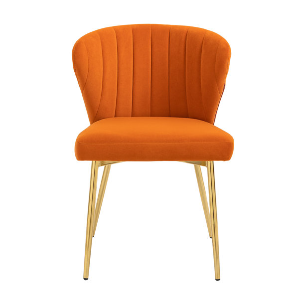 Everly Quinn Tufted Velvet Side Chair | Wayfair